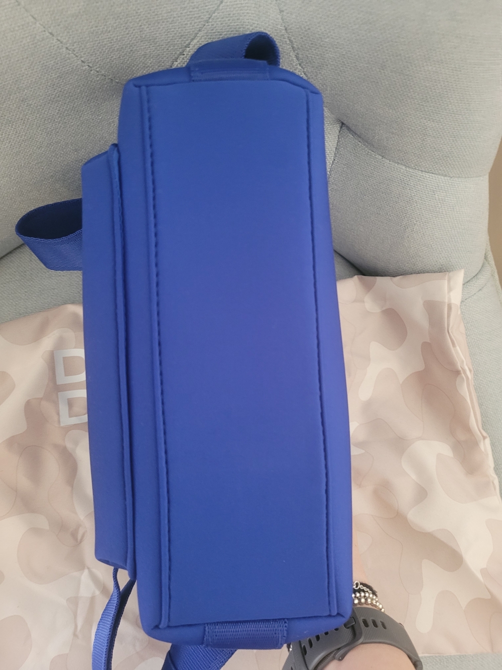 Dagne Dover Royal Blue Neoprene Crossbody - Picture 7 of 14